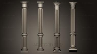 Columns (KL_0080) 3D model for CNC machine